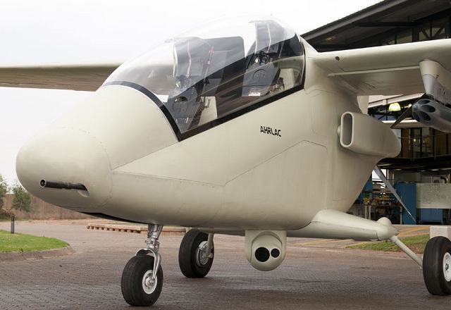 AHRLAC е южноафриканският бюджетен пилотиран вариант на дрон