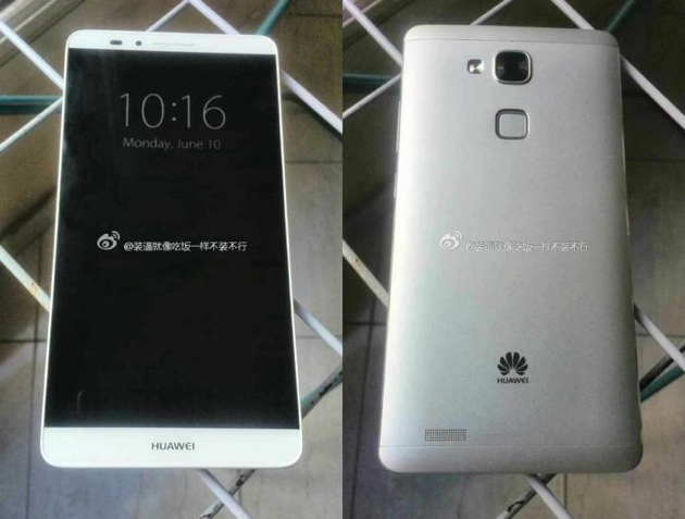 Huawei Ascend Mate 7 позира пред камера