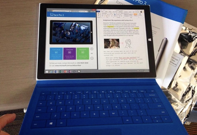 Microsoft създаде Surface Pro 3 от картон с рекламна цел