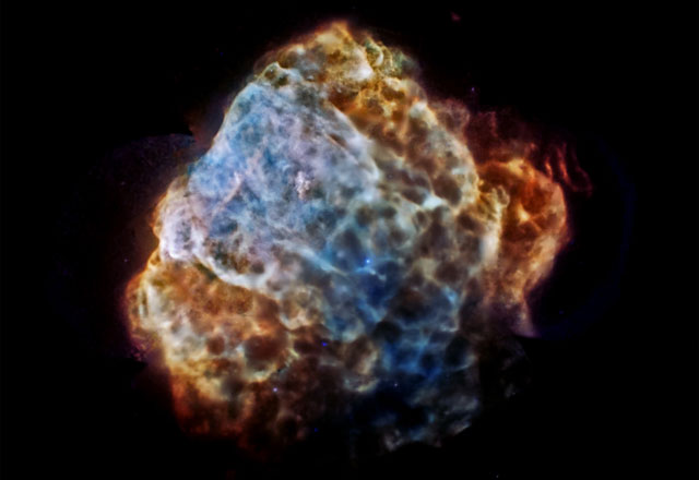 NASA публикува уникална снимка на остатъците от свръхнова