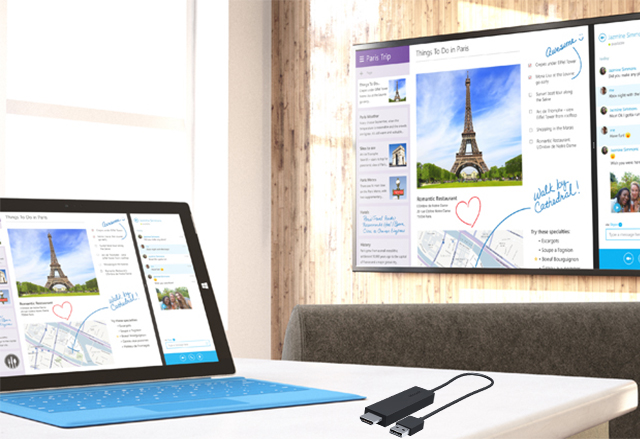 Microsoft представи конкурент на Chromecast, наречен Wireless Display Adapter