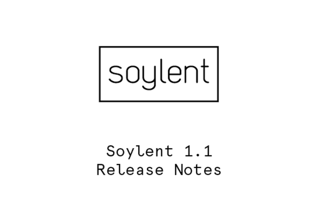 Soylent 1.1 намалява… отделянето на газове