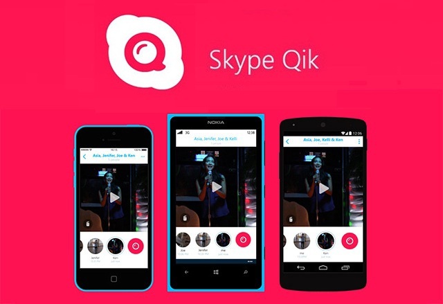 Skype Qik е изцяло ново приложение за изпращане на кратки, спонтанни видеоклипове