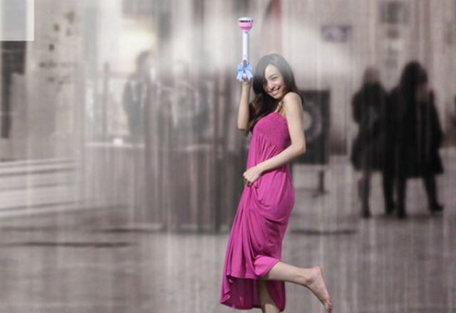  Китайски въздушен чадър ни пази от дъжда