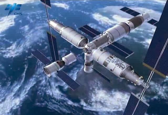 Китайските планове за огромна космическа станция напредват