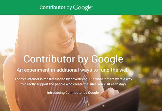 Google стартира нова услуга за монетизация на уеб сайтове, наречена Contributor