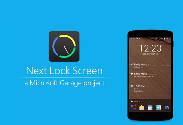 Умното приложение на Microsoft, Next Lock Screen, вече може да показва и времето