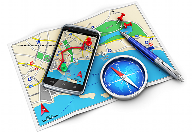 Компас в света на най-добрите приложения за навигация