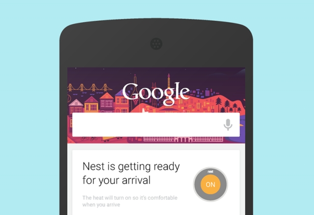 Nest вече може да се управлява директно от Google Now