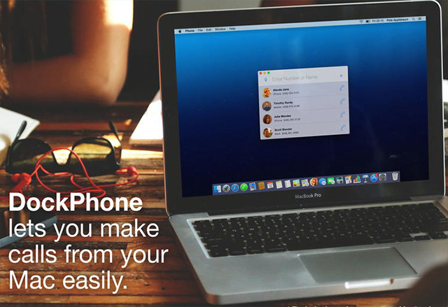 Набирайте телефонни номера от вашия Mac чрез приложението DockPhone