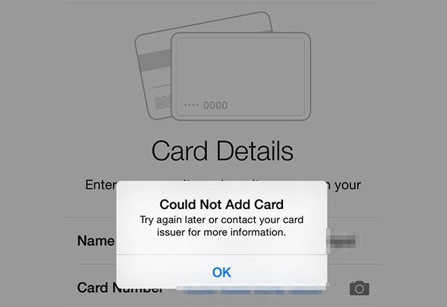 Бъг в Apple Pay води до невъзможност за добавяне на банкови карти