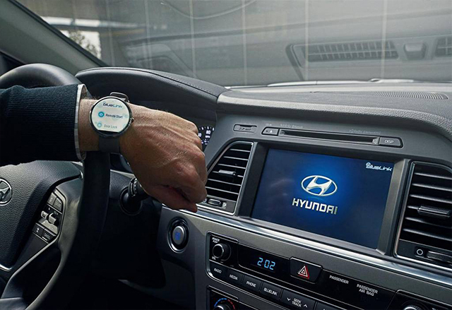 Android Wear приложението Blue Link позволява управление на Hyundai автомобили