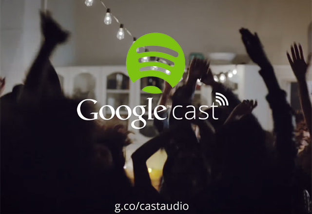 Google Cast for Audio няма да работи със Spotify