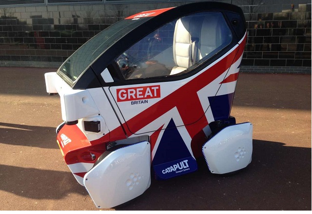Великобритания пуска първата си автономна кола