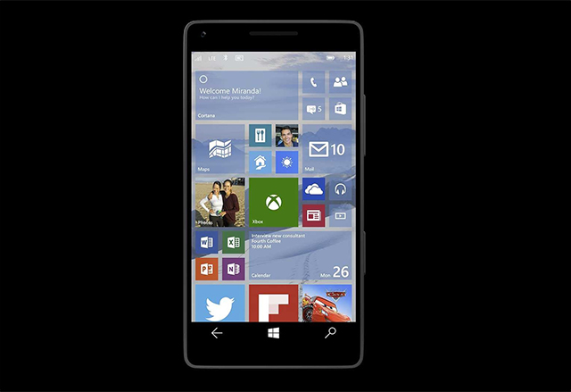 Windows 10 Technical Preview пристига за телефони