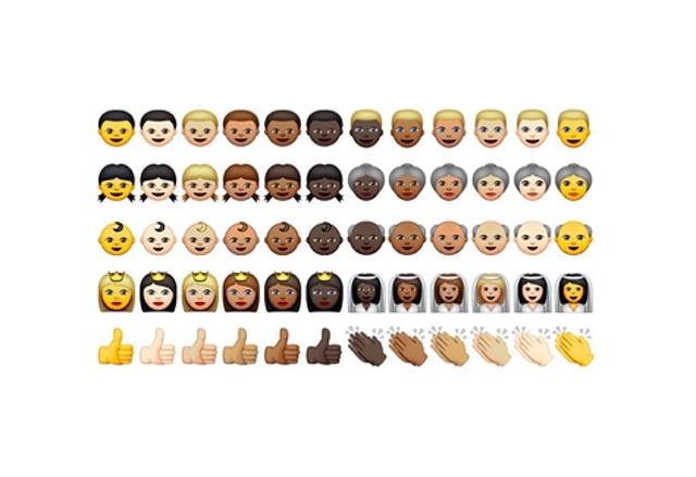 Apple пуска нови емоджита от всички раси