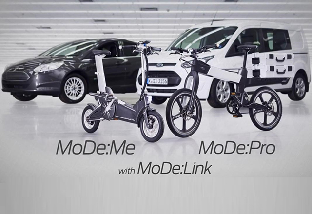 Ford представи два концептуални умни велосипеда, наречени MoDe