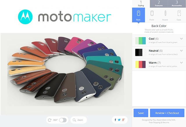 Moto Maker ще стане достъпна в световен мащаб