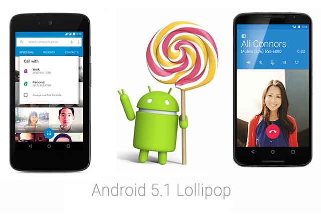 Google доставя нови функции и подобрения с Android Lollipop 5.1