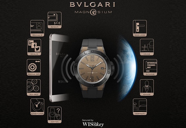 Bvlgari отключва бъдещето с интелигентния часовник Diagono Magnesium