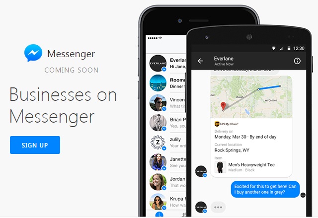 Businesses on Messenger - лична комуникация на живо с вашите клиенти