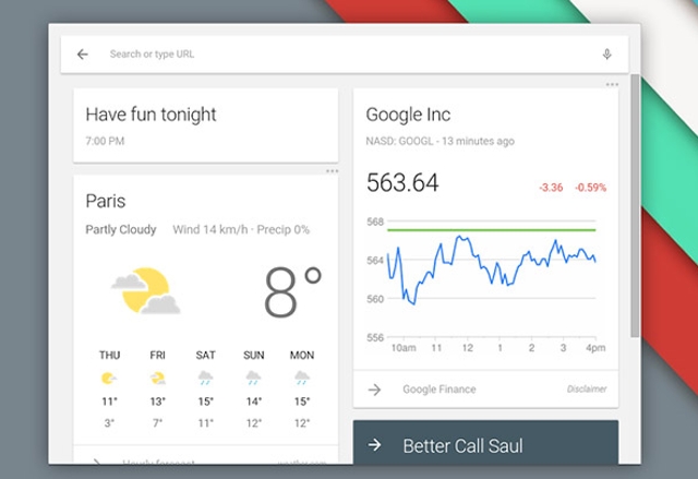 Новият лаунчър на Chrome OS включва Google Now