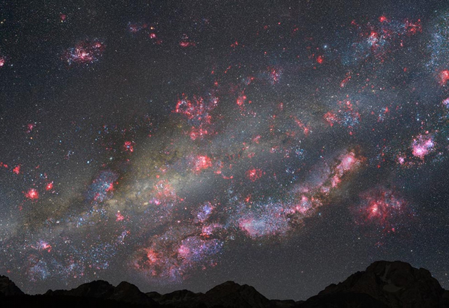 Вижте как е изглеждало нощното небе преди 10 милиарда години