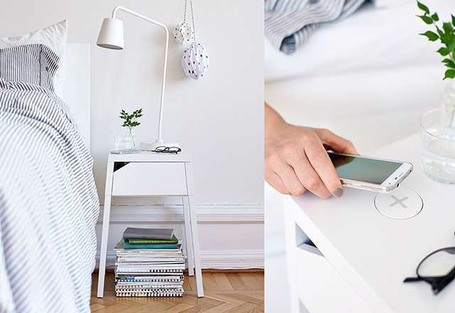 IKEA ще скрие кабелите ви с безжични зарядни, които са и красиви мебели