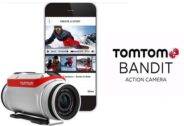И TomTom навлезе на пазара на екшън камерите с Bandit