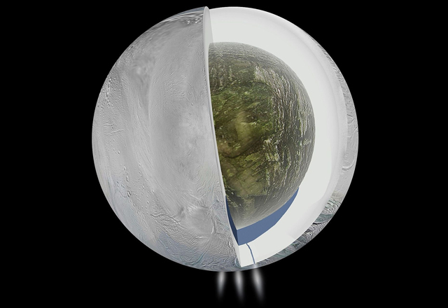 На спътника на Сатурн Енцелад би трябвало да има живот