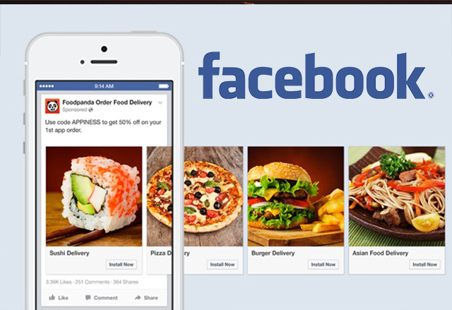 Facebook въведе рекламния формат тип въртележка и в мобилното си приложение
