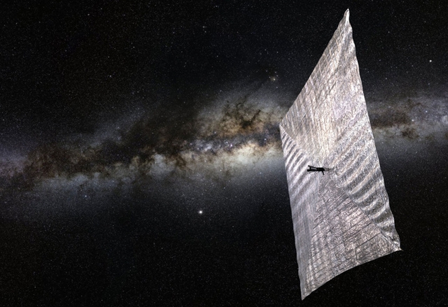 Kickstarter кампания за соларния космическия кораб на Карл Сейгън