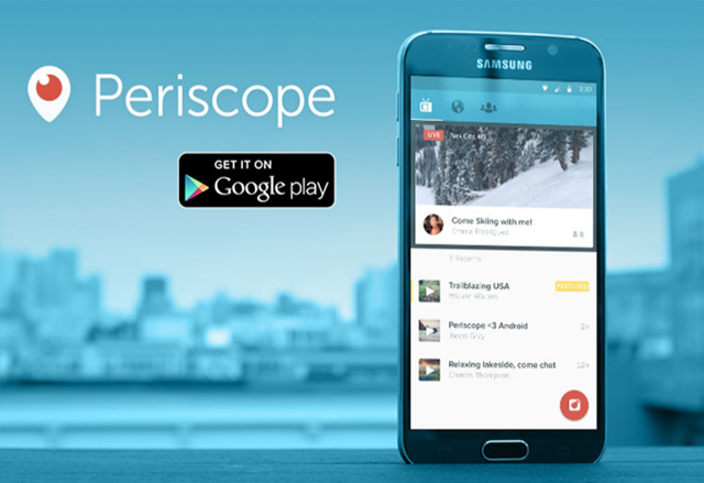 Periscope за Android е тук