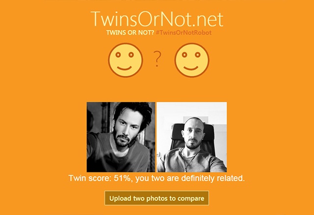 TwinsOrNot.Net е новият забавен сайт на Microsoft, който ще ви покаже вашия близнак