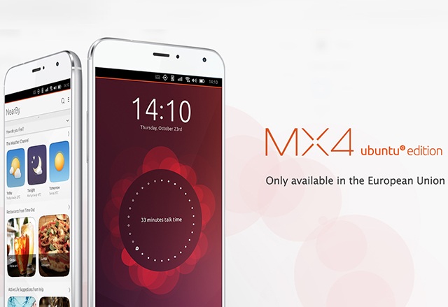 Meizu MX4 Ubuntu Edition вече достъпен и за разработчиците в Европа, но чрез покани