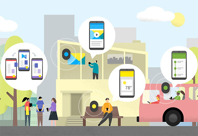 Google Eddystone - платформа за предоставяне на навременна контекстуална информация за смартфони