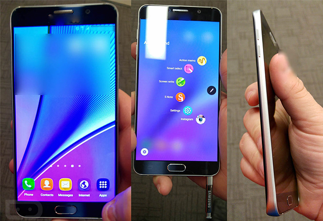 Изтекоха нови снимки на Samsung Galaxy Note 5