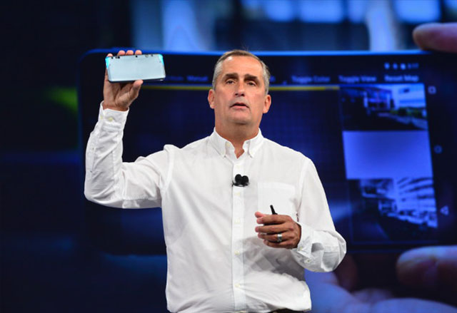 Google и Intel представиха RealSense 3D смартфон с Project Tango Dev kit