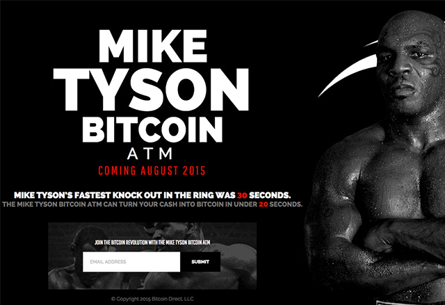 Инсталираха Bitcoin банкомат с лика на Майк Тайсън