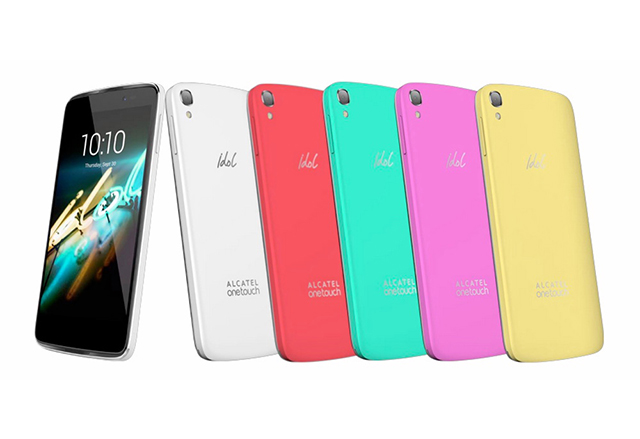 Alcatel представи OneTouch Idol 3C със сменяеми цветни гърбове и 10-инчов таблет OneTouch Pixi 3