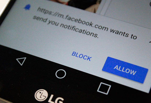 Chrome за Android вече изпраща Facebook нотификации