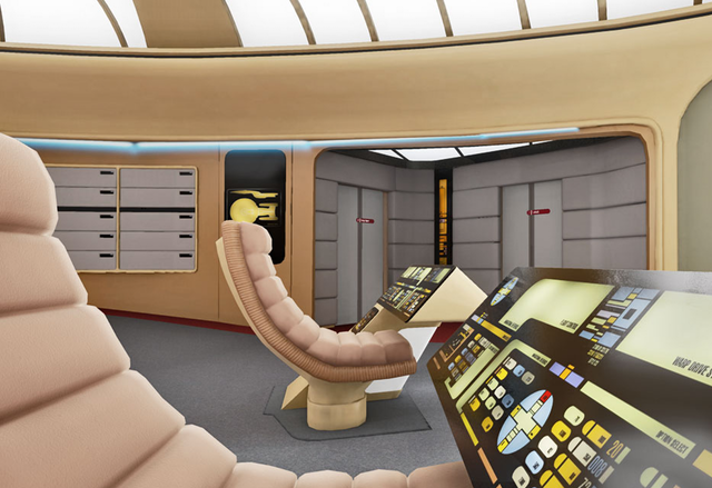 Виртуална обиколка на всички палуби на Star Trek Enterprise