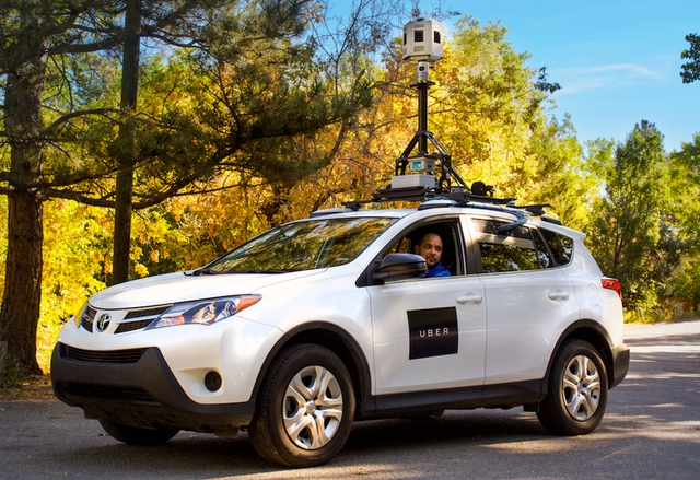 Uber работи по своя версия на Street View