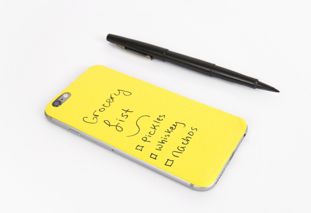 Paperback Sticky Notes - лепящи бележки за гърба на вашия iPhone 6/6s и 6 Plus/6s Plus