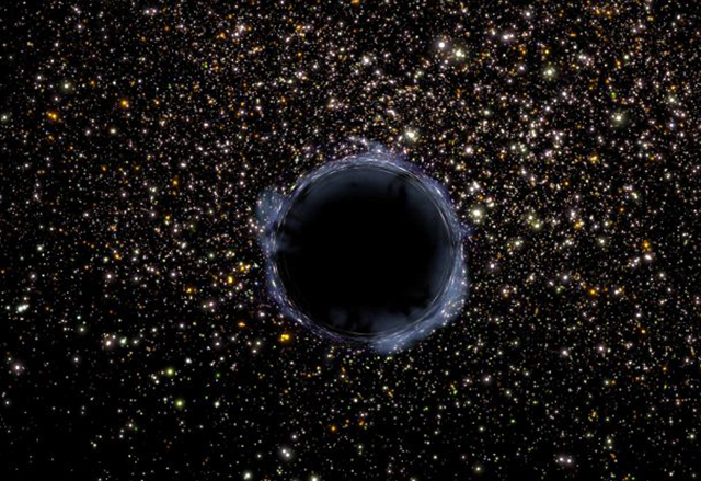 Черните дупки стават напълно невидими, когато са над 50 млрд пъти по-големи от Слънцето