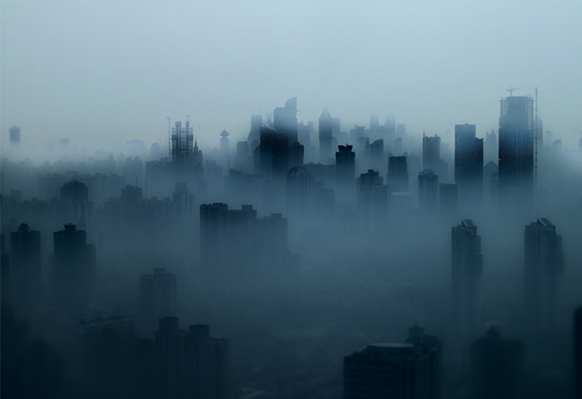 Замърсяването на въздуха в Пекин с годишен рекорд от 620 микрограма на кубичен метър