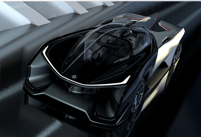 Faraday Future представи електрическия си суперавтомобил FFZERO1 