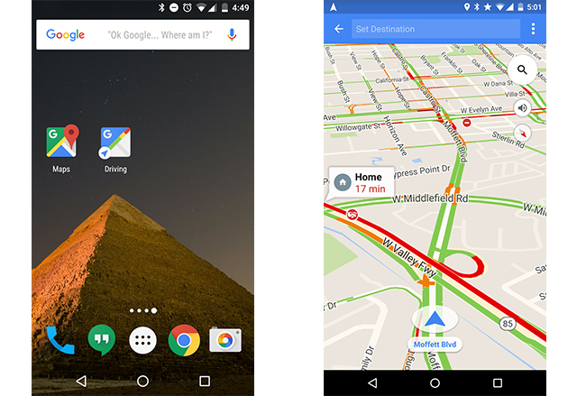Google Maps 9.19 за Android добавя специален режим за шофиране с препоръки