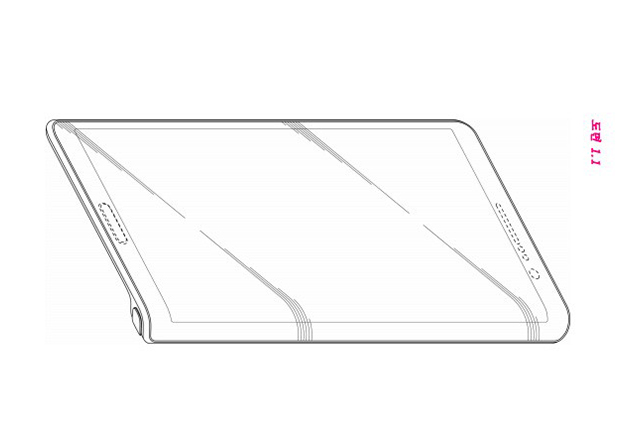 Samsung патентова смартфон калъф с вграден S Pen
