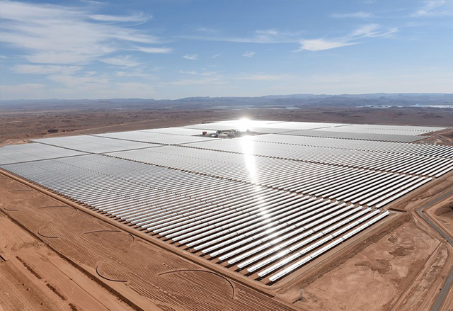 Мароко завърши първата фаза на най-голямата слънчева ферма в Африка